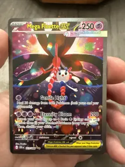 2026 POKEMON MEGA EVOLUTION CHAOS RISING #117/086 MEGA FLOETTE EX SIR - Image 1