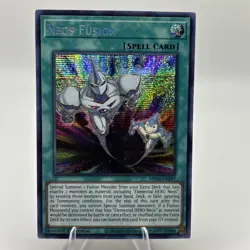Yugioh Neos Fusion MP21 Secret Rare 1st Edition NM - Image 1