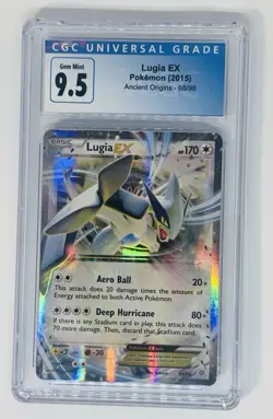 2015 POKEMON ANCIENT ORIGINS HOLO #68/98 LUGIA EX CGC 9.5 - Image 1