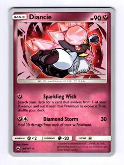 Diancie (Diego Cassiraga) World Championship Decks #94 (2023) Rare LP Pokemon - Image 1