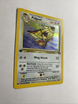 Pokemon TCG Pidgeot Jungle 8/64 Holo Unlimited Holo Rare 1st Edition - Image 2