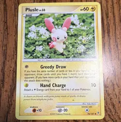 The Pokemon Company Plusle Supreme Victors 76/147 2009 Regular Uncommon LP - Image 1