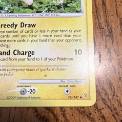 The Pokemon Company Plusle Supreme Victors 76/147 2009 Regular Uncommon LP - Image 4