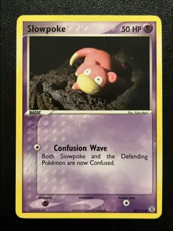 Pokemon Slowpoke 80/112 FireRed & LeafGreen Yuka Morii 50 HP EN 2004 LP - Image 1
