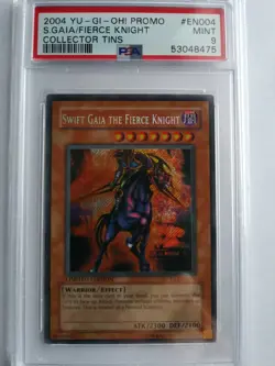 Yugioh - 1x Swift Gaia the fierce Knight - CT1-EN004 - Limited - PSA 9 - Image 1