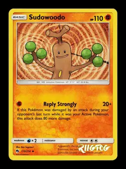 Sudowoodo 110/214 Lost Thunder NM Pokemon - Image 1