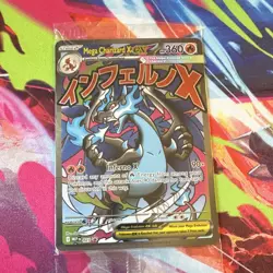 The Pokemon Company Mega Charizard X ex 023 Me: Mega Evolution Promo Holo 360HP - Image 1