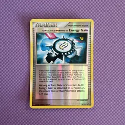 Team Galactic's Invention G-101 Energy Gain 116/127 Pokemon Platinum Rev Holo - Image 1