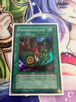 POLYMERIZATION ITALIAN 1ST SUPER RARE DPYG-EN020 IT020 MODERATE PLAY YUGIOH - Image 1