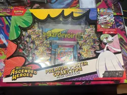 Pokemon TCG ME: Ascended Heroes Premium Poster Collection Gardevoir New/Sealed - Image 1