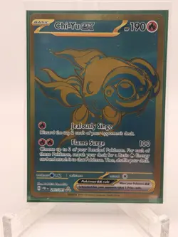 Chi-Yu ex 241/091 SV: Paldean Fates Holo Pokemon NM ++ - Image 1