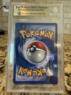 1999 Pokemon Base Set Unlimited #8/102 Machamp Holo R BGS 9.5 GEM MINT - Image 2