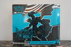 Pokemon TCG: Black Bolt Factory Sealed Elite Trainer Box - Image 1