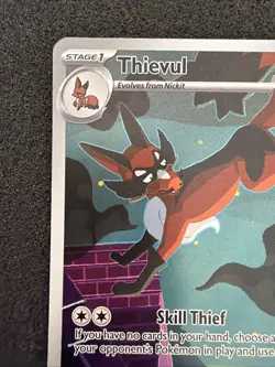 Thievul 092/084 Illustration Rare -Pitch Black- Pokemon TCG Holo Near mint - Image 2