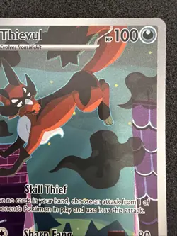 Thievul 092/084 Illustration Rare -Pitch Black- Pokemon TCG Holo Near mint - Image 3