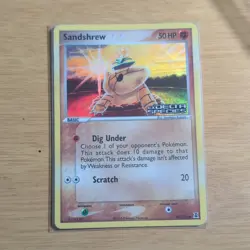 Pokemon TCG Sandshrew 82/113 Delta Species Reverse Holo 50 HP English - Image 1