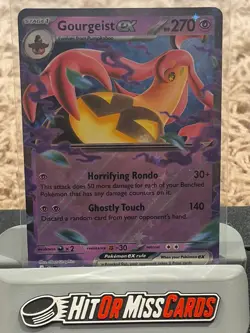 Pokemon TCG - Gourgeist ex 041/086 Double Rare - ME04 Chaos Rising - NM - Image 3