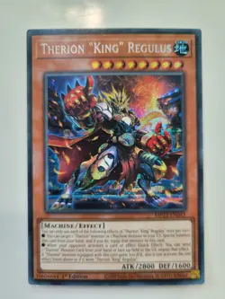 Therion ''King'' Regulus Prismatic Secret Rare 1st Ed MP23-EN063 YuGiOh - Image 1