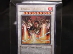 Yu-Gi-Oh! Trident Dragion (NM) RGBT-EN043 Raging Battle Unlimited - Image 2