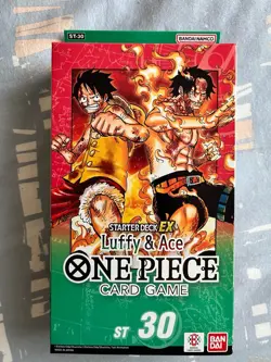 One Piece 🏴‍☠Card Game Starter Deck EX Luffy & Ace ST-30 English, SEALED🔥 - Image 1