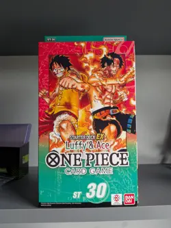 One Piece 🏴‍☠Card Game Starter Deck EX Luffy & Ace ST-30 English, SEALED🔥 - Image 1