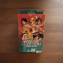 One Piece Card Game: Starter Deck EX ST-30 English Luffy & Ace SEALED Fast Ship - Image 1