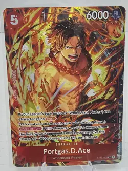 Portgas.D.Ace (Illustration Box Vol.5) ST15-005 Promo Cards One Piece Foil - Image 1