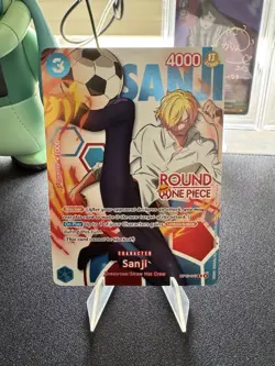 Round 1 Sanji English One Piece Promo OP15-047 - Image 1