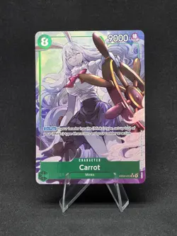 Carrot (Alternate Art) EB04-013 The Azure Sea's Seven Foil SR OP14 NM - Image 1