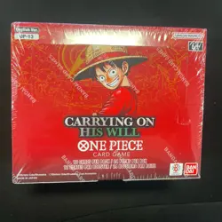 One Piece TCG: Carrying on His Will Booster Box (OP-13) Sealed New - Image 1