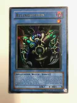 Yugioh Relinquished SDP-001 Rare Holo NM - Image 1