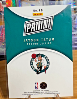 2025 Panini The National JAYSON TATUM GOLD 1/10 -- Ebay 1/1 CLEAN! 1st on Print - Image 2