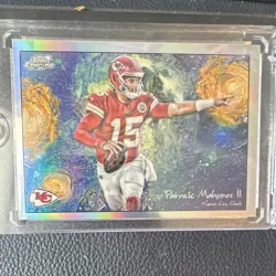 2025 Topps Cosmic Chrome - Patrick Mahomes Stars Of The Night STN-14 - Image 1