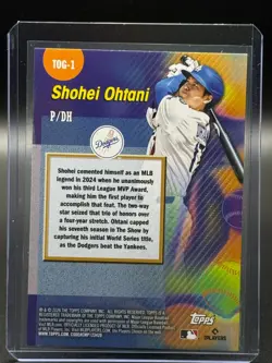 2026 Topps Series 1- Titans of the Game Shohei Ohtani #TOG-1 - Image 2