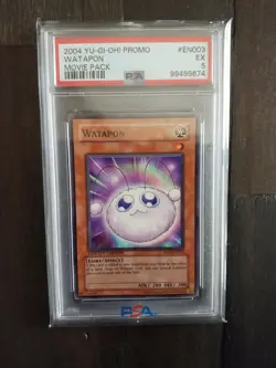 2004 Yu-Gi-Oh! WATAPON promo movie pack PSA 5 - Image 1
