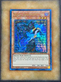 Yugioh Night Assailant HAC1-EN009 Duel Terminal Ultra Rare 1st Ed NM - Image 1