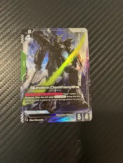 Gundam Card Game TCG Deathscythe LR+ GD02-025 English NM - Image 1