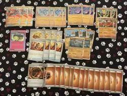 Pokemon Cards Cores/Staples Dragapult EX Teal Mask Ogerpon EX Ceruledge EX - Image 2