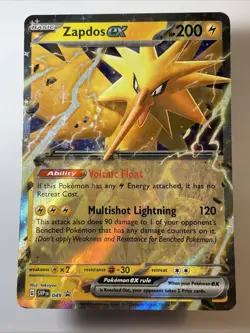 Zapdos ex 049 - Sv: Scarlet & Violet Promo Cards Holo (NM++) - Image 1