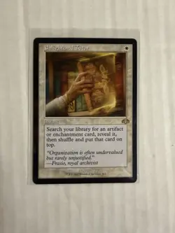 Enlightened Tutor NM RETRO FRAME MTG! Dominaria Remastered - Image 1