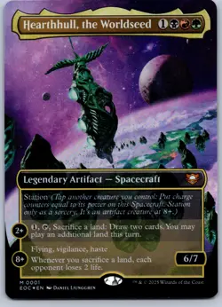 Hearthhull, the Worldseed (Borderless) FOIL M Commander: Edge of Eternities 1 NM - Image 1