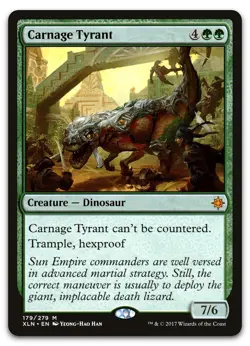 Carnage Tyrant #179 (LP) Ixalan XLN Magic MTG - Image 1