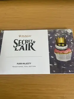 MTG Secret Lair Purr Majesty Foil Edition - Image 1