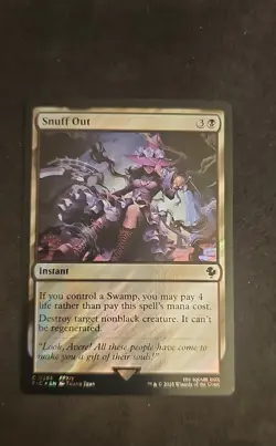 Snuff Out (Surge Foil) Commander: Final Fantasy Foil - Image 1