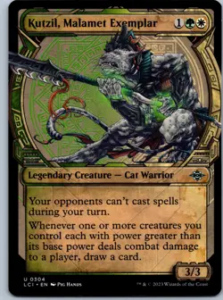 Kutzil, Malamet Exemplar (Showcase) The Lost Caverns of Ixalan NM U - Image 1