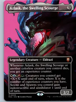 Azlask, the Swelling Scourge (Borderless) Commander: Modern Horizons 3 NM M - Image 1