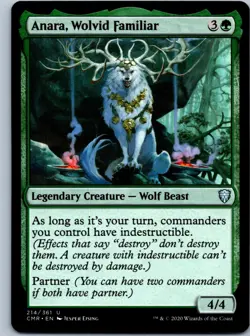 Anara, Wolvid Familiar Commander Legends NM U - Image 1