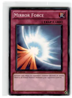 Yu-Gi-Oh! Mirror Force Common SDDL-EN035 Moderately Played 1st Edition - Image 1