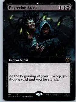 Phyrexian Arena (Extended Art) Phyrexia: All Will Be One NM R - Image 1