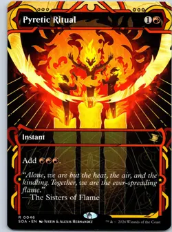 Pyretic Ritual Secrets of Strixhaven: Mystical Archive NM MTG - Image 1